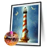 Diamond Painting-DIY Full Round Drill Lighthouse