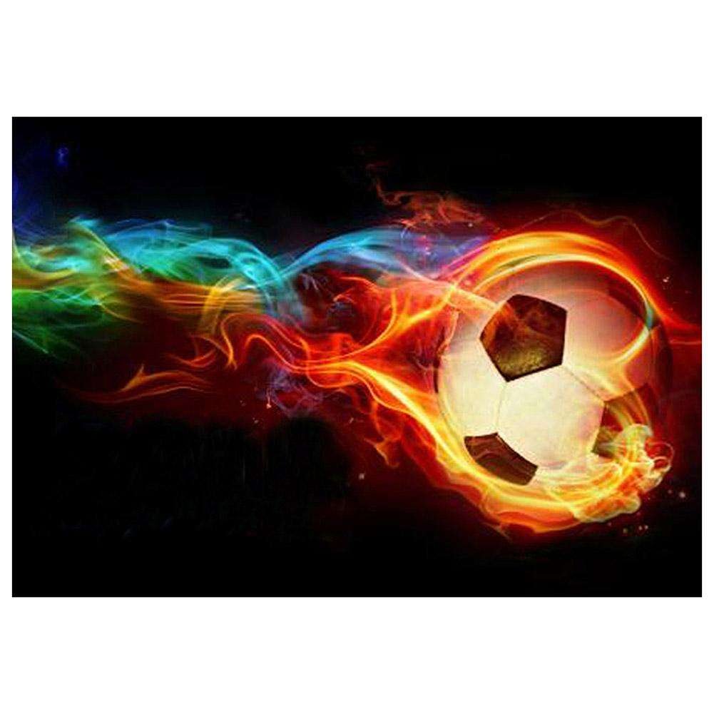 Full Round Diamond Painting Football (40*30cm)