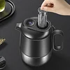  Stainless Steel Electric Teas Kettle Braised Teapot Large Capacity Teas Separation Teapot Keep Warm Hot Water Boilers Stainless Steel