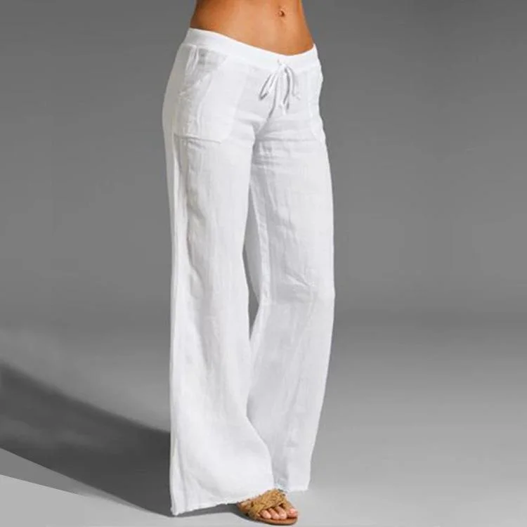 Women's Plus Size Sweet Solid Daily Pants