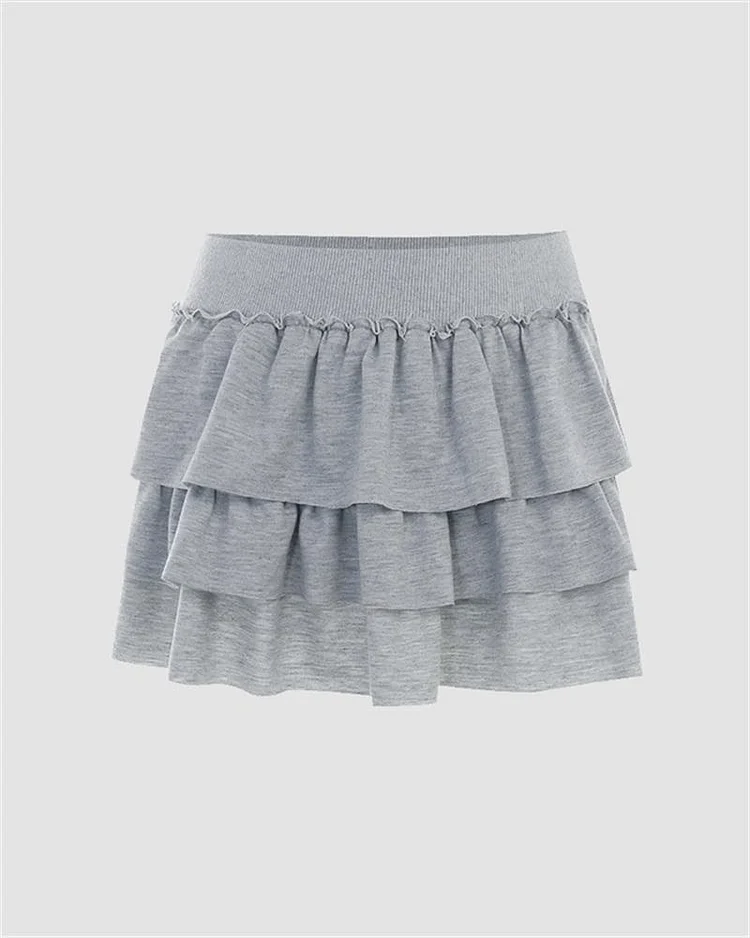 Brigough Ballet Mini Ruffle Skirt