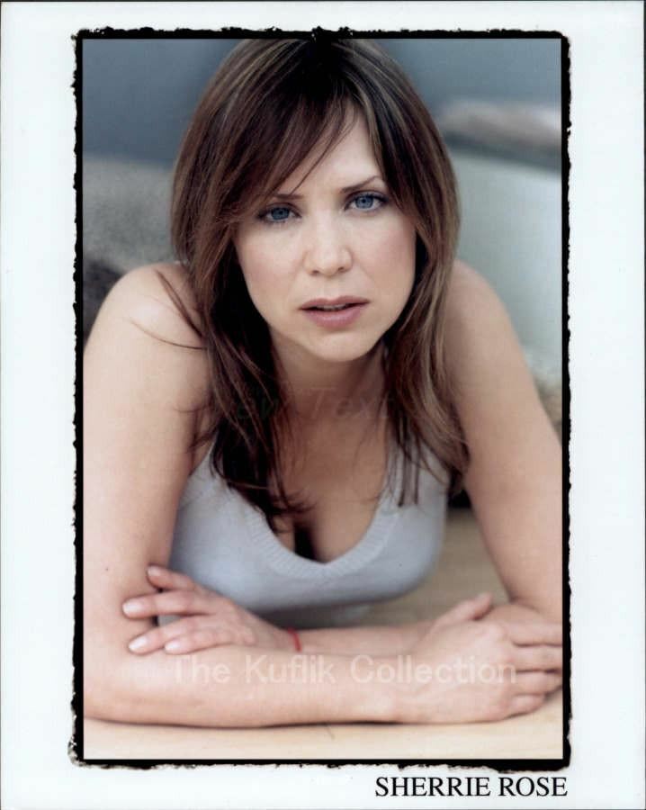 Sherrie Rose - Color 8x10 Headshot Photo Poster painting - Black Scorpion