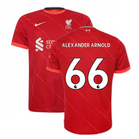 Maillot FC Liverpool Trent Alexander-Arnold 66 Domicile 2021/22