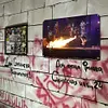 Rammstein - Panneaux en &eacute;tain m&eacute;tallique(20*30cm/30*40cm) - Musique