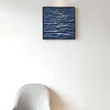 Big And Small Sea Simple Modern Niche High-End Wave Bedside Decoration Flat Mural Ornaments