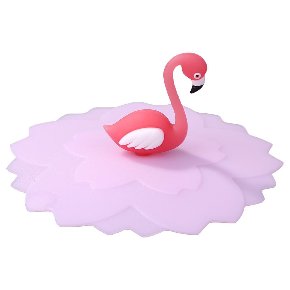 

Cartoon Reusable Silicone Cup Cover Leakproof Heat Resistant Sealed Cup Lid, 501 Original
