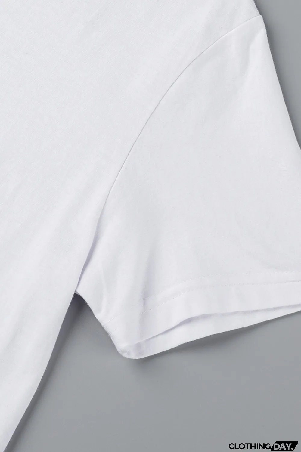 White Fashion Cute Print Patchwork Letter O Neck T-Shirts