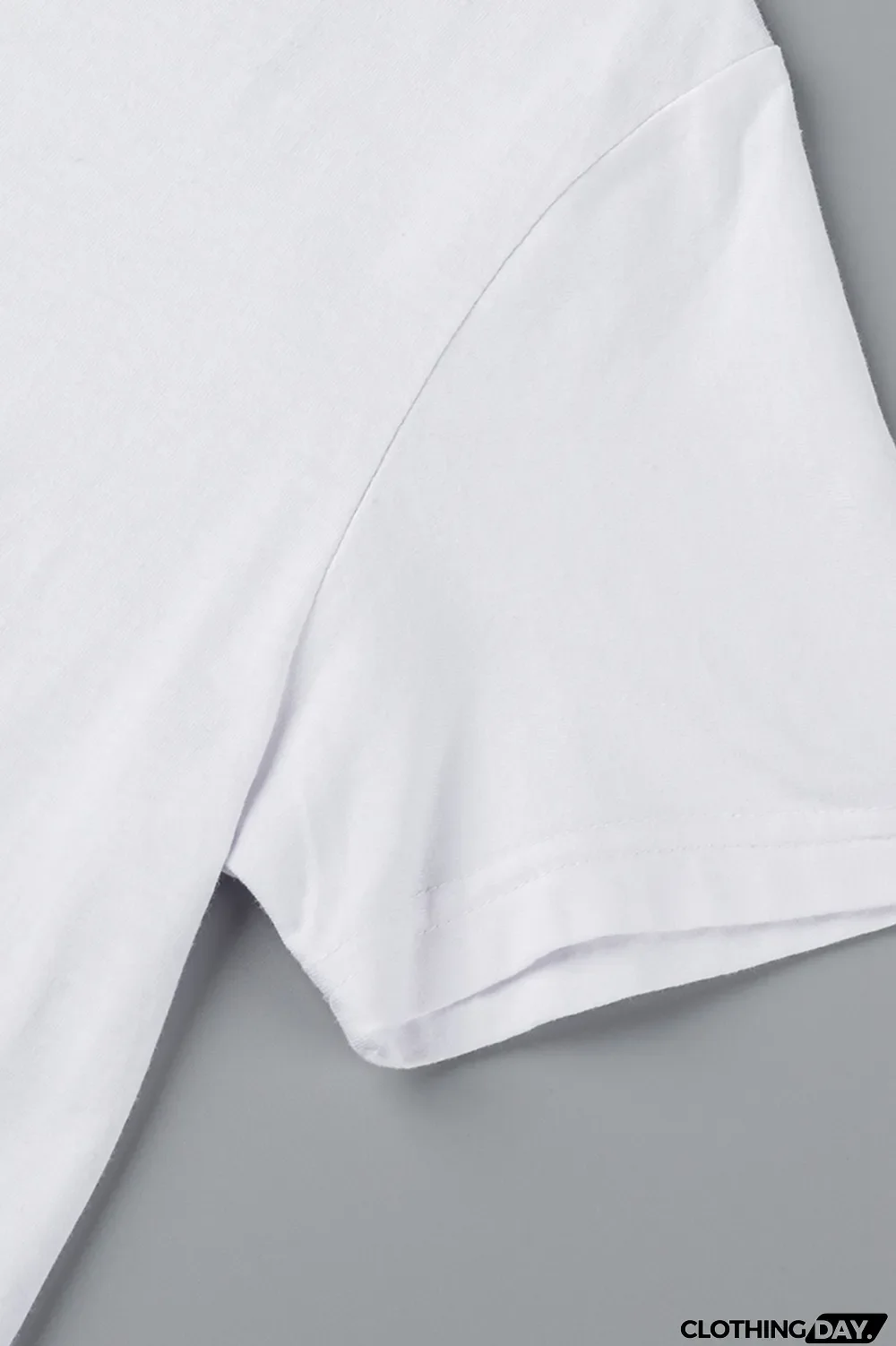 White Fashion Cute Print Patchwork Letter O Neck T-Shirts