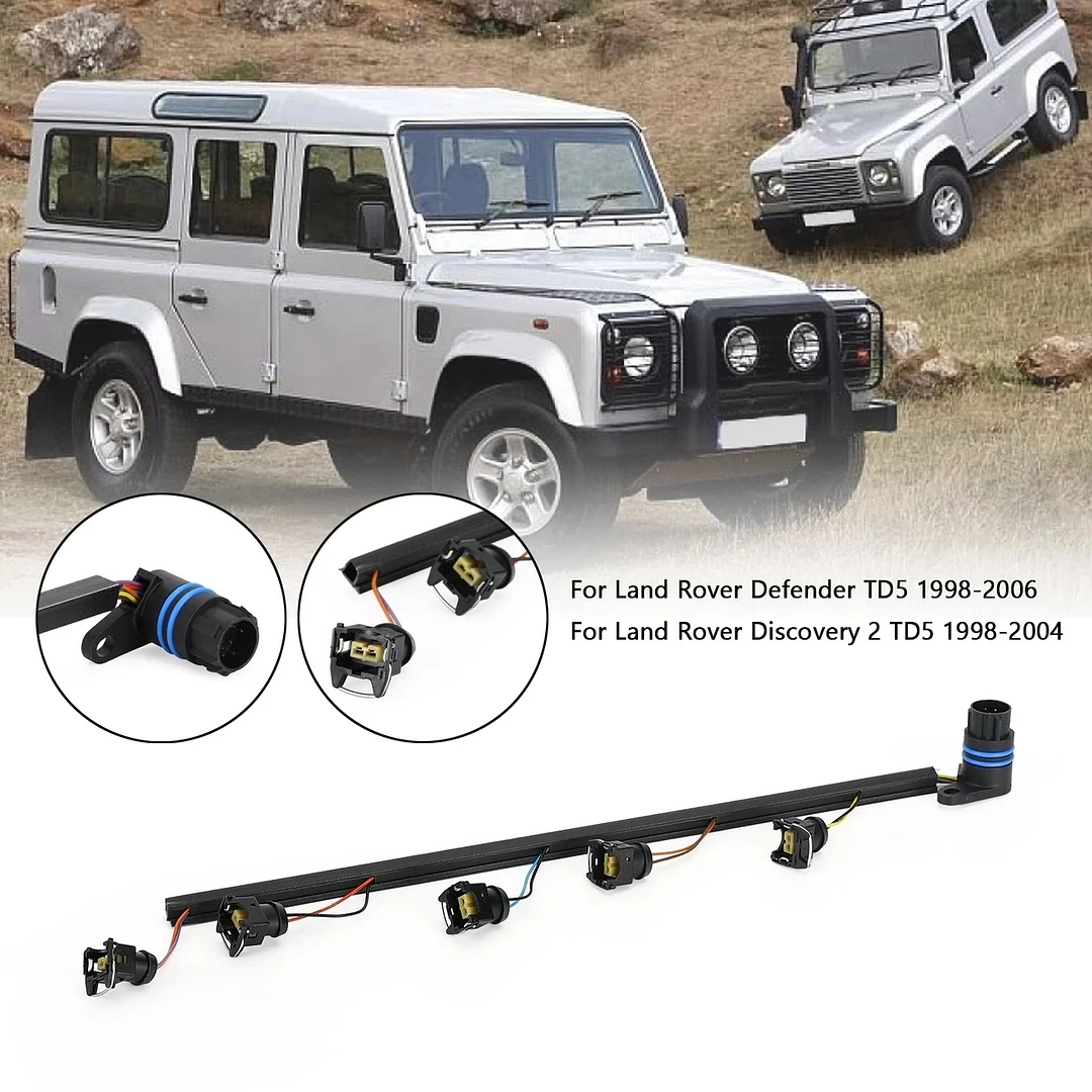 Garlaven Fuel Injector Wiring Harness Engine Loom AMR6103 Fit for Discovery 2 & Defender TD5