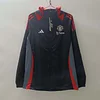 2024/2025 Manchester United Windbreaker Black Football Shirt 1:1 Thai Quality