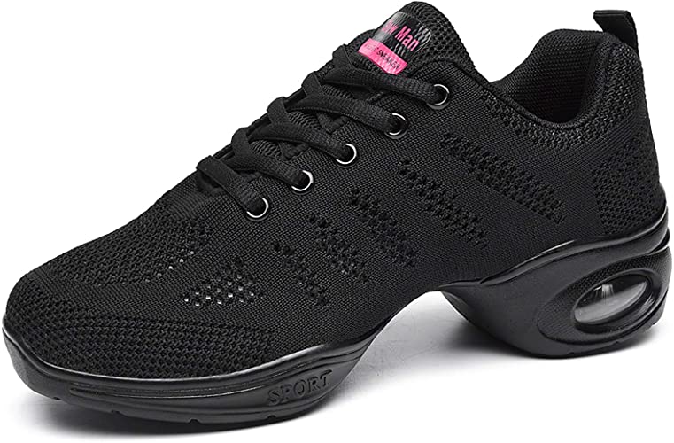 Women`s Breathable Air Cushion  Split Sole Athletic Walking Shoes 