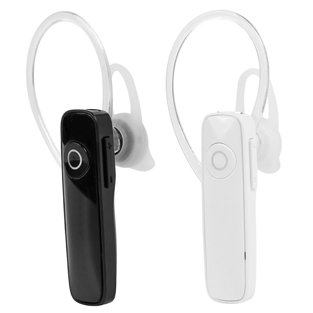 

M165 Wireless Bluetooth Earphone Handsfree Call Business Headset Headphone, Black, 501 Original