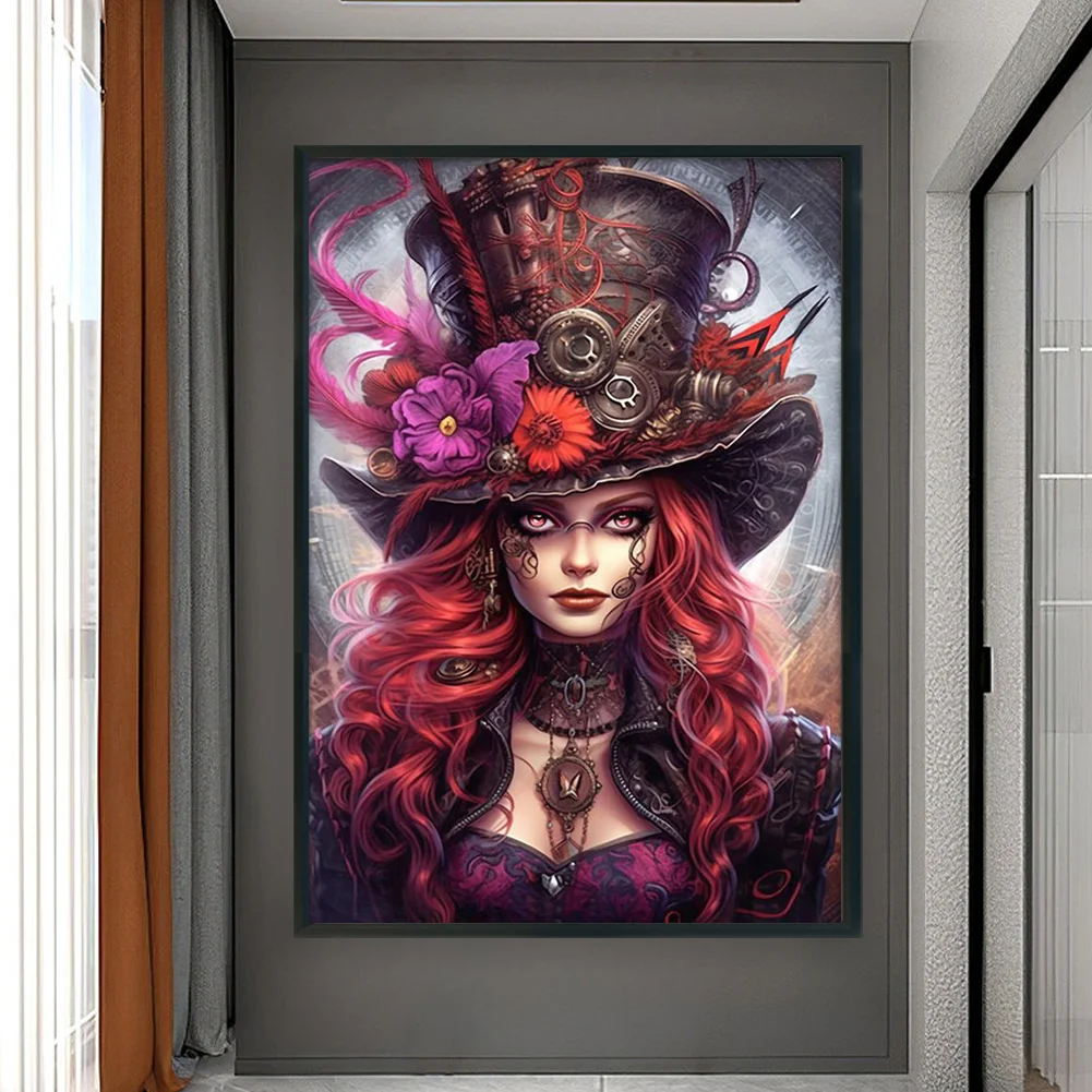 11CT Full Stamped Cross Stitch - Stain Glass Petra Ancient (Canvas|50*50CM) - Eco-Friendly Cotton Thread