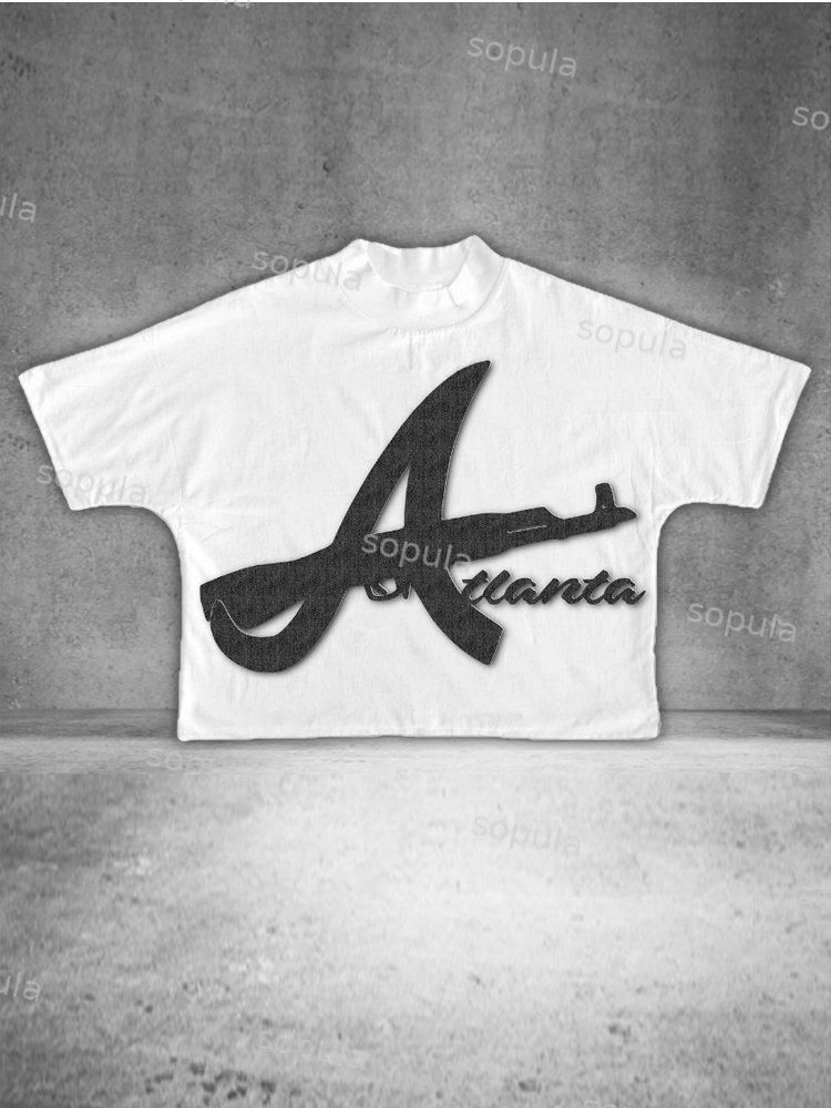 Don't Let Words Turn Into Guns 100% Cotton Cropped T-shirt - SOPULA