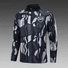 Joyfball 2024/2025 Arsenal Half-Pull Training Suit Black gray Football Shirt 1:1 Thai Quality