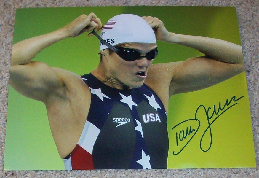 DARA TORRES SIGNED AUTOGRAPH U.S.A. OLYMPIC SWIMMING 8x10 Photo Poster painting A