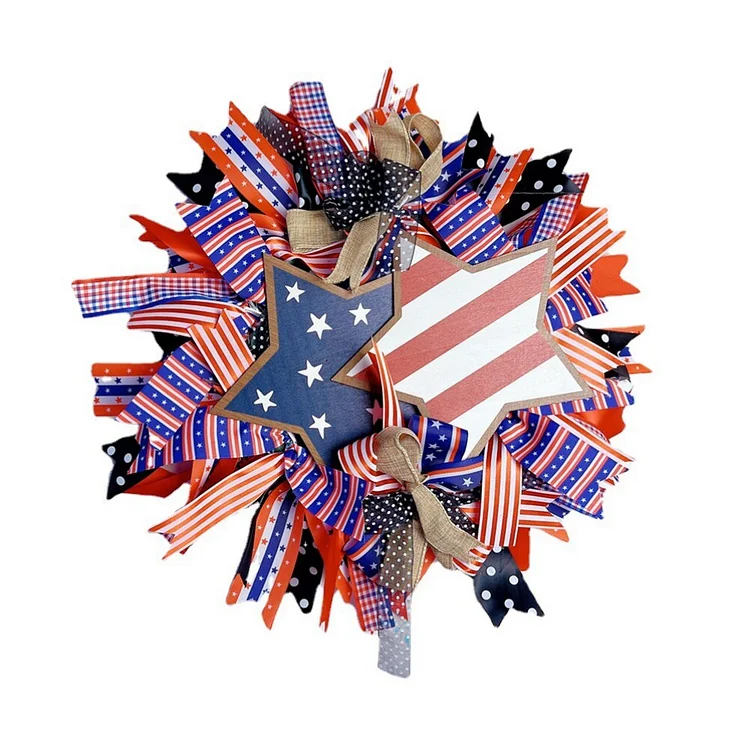💖Limited Time Offer💖45%OFF- Patriotic Stars Wreath