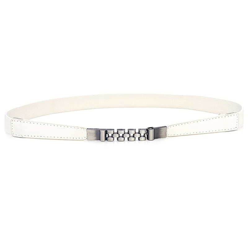 Elastic Belts For Women Gold Buckle Belts Female High Quality Women Fashion Belts Waist Band Stretch Knit Cinch