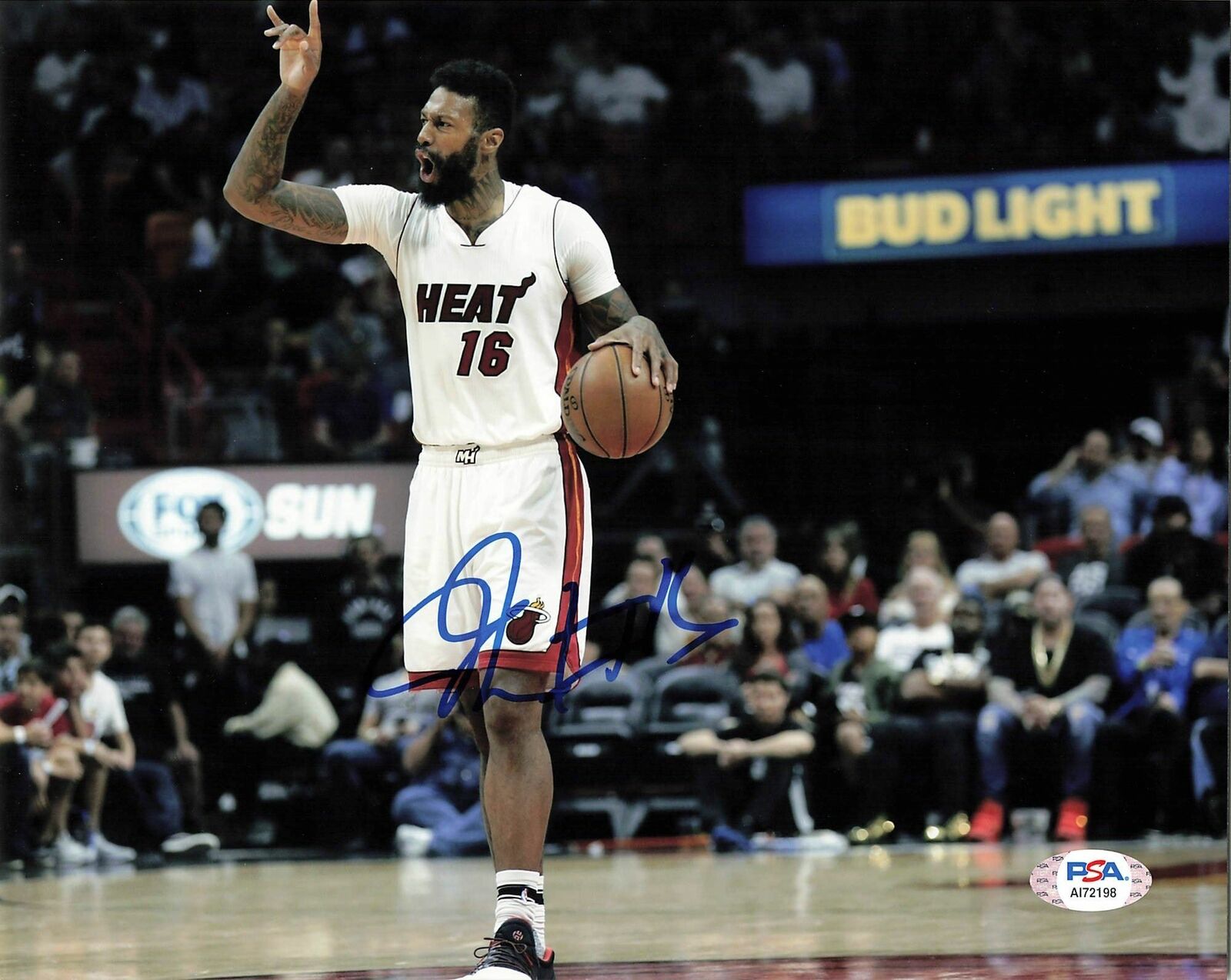 James Johnson signed 8x10 Photo Poster painting PSA/DNA Miami Heat Autographed