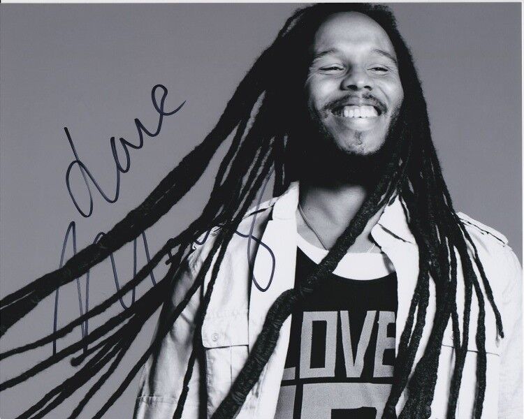 ZIGGY MARLEY signed autographed Photo Poster painting