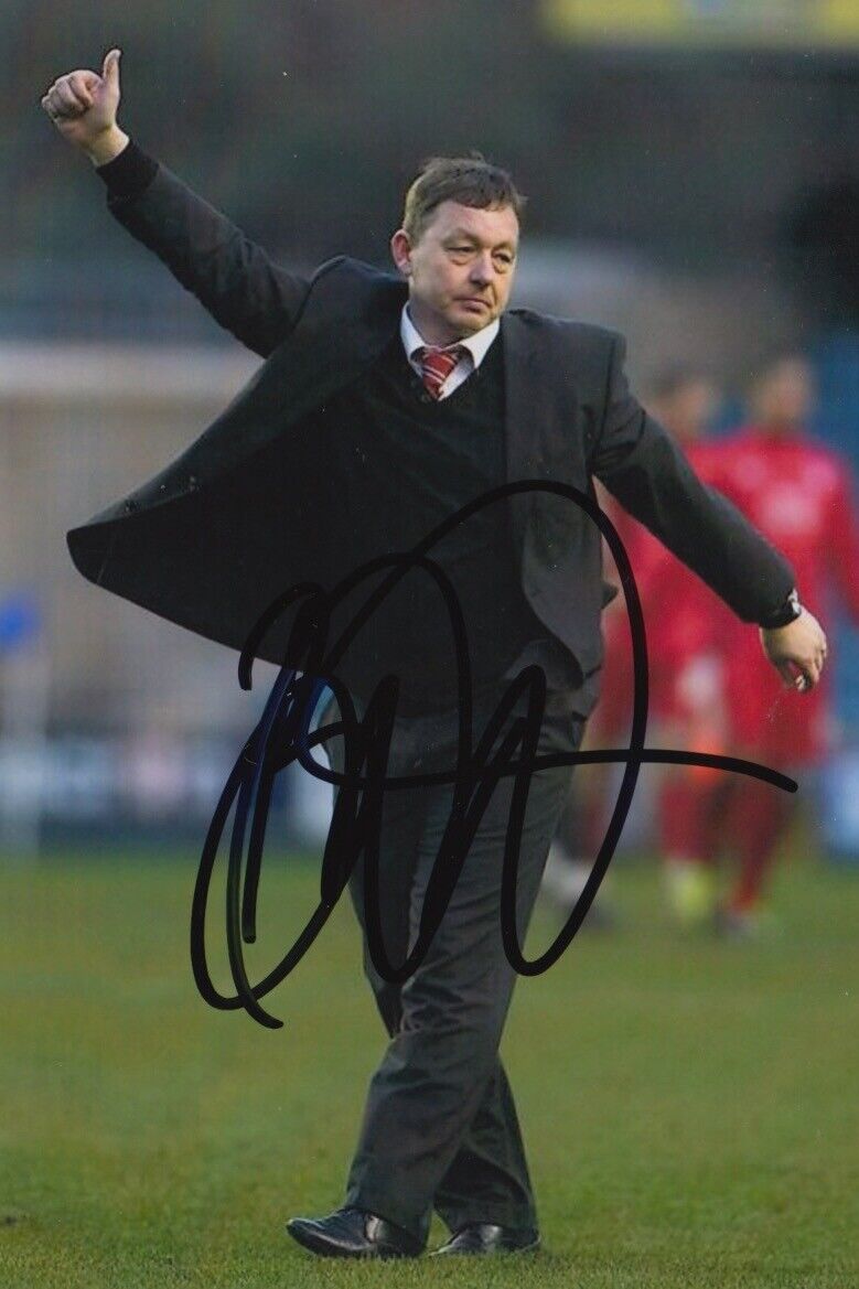 BILLY DAVIES HAND SIGNED 6X4 Photo Poster painting - FOOTBALL AUTOGRAPH - NOTTINGHAM FOREST 1.