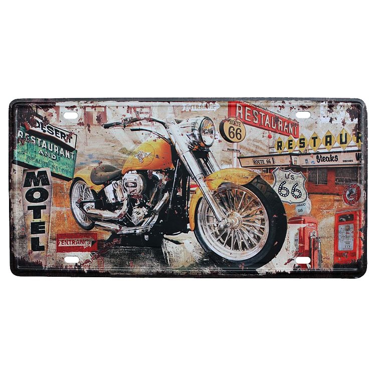 30*15cm - Motorcycle - Car License Tin Signs/Wooden Signs