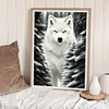 Diamond Painting-DIY Full Round Drill Wolf