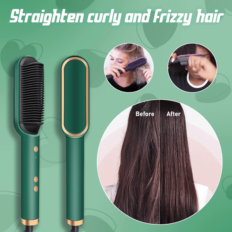 🔥Last Day 60% OFF🔥-Negative Ion Hair Straightener Styling Comb