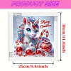 Xmas Unicorn - Crystal Rhinestone Diamond Painting