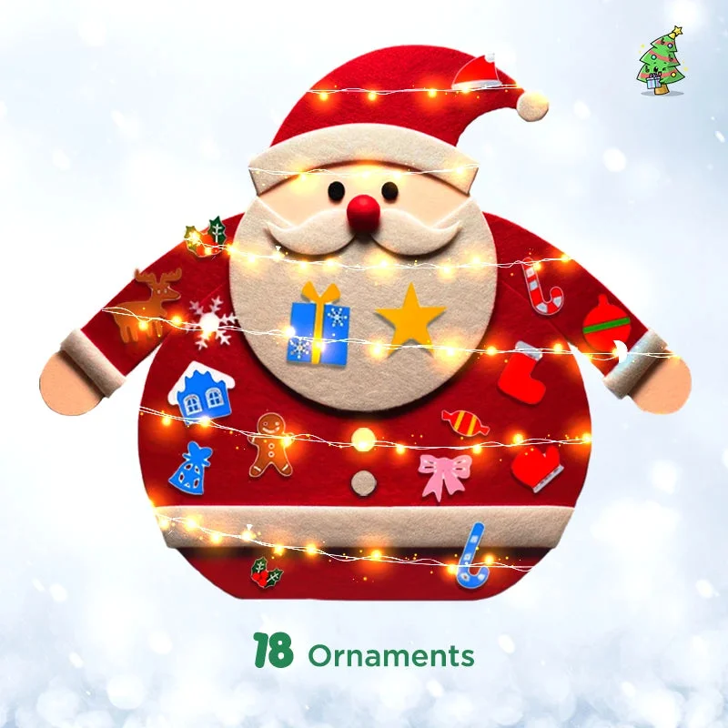 Montessori DIY Christmas Tree