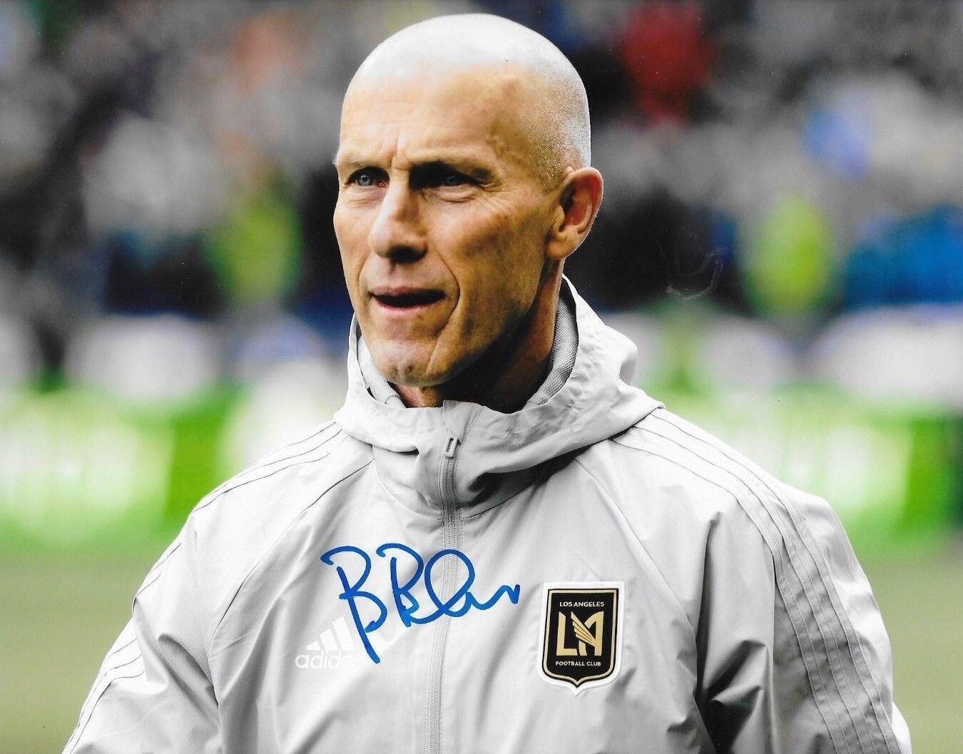 Bob Bradley signed Los Angeles Football Club LAFC 8x10 Photo Poster painting autographed MLS