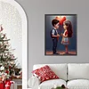 Diamond Painting -DIY Full Square Drill Valentines Day Couple(35x45cm)