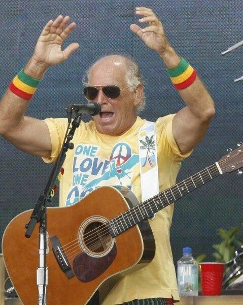 JIMMY BUFFETT Margarittaville 8 x 10 Glossy Photo Poster painting Parrothead