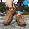 ⏰Last Day! 45% OFF 🔥Everridgeoutdoor&reg;Men's Orthopedic Genuine Leather Walking Boots