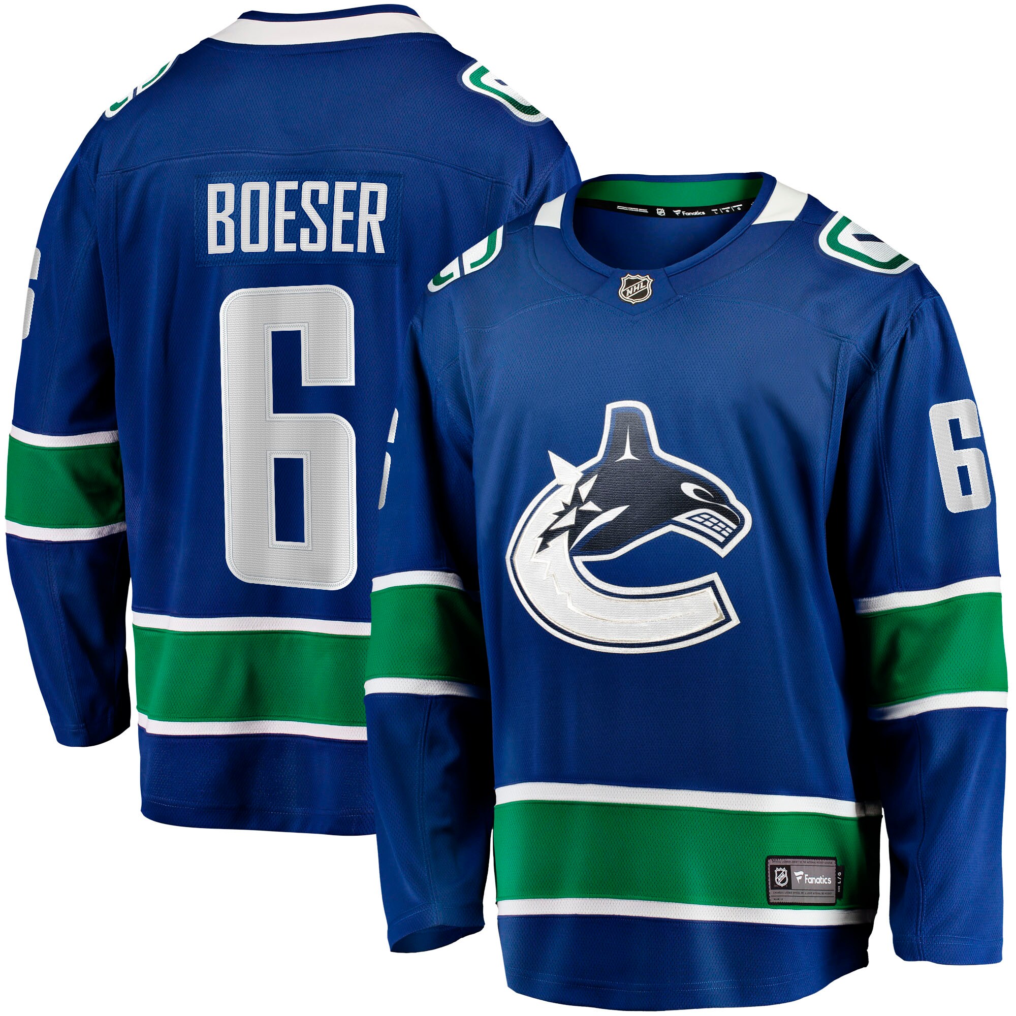Brock Boeser Vancouver Canucks Fanatics Home Breakaway Jersey – Blue mysite