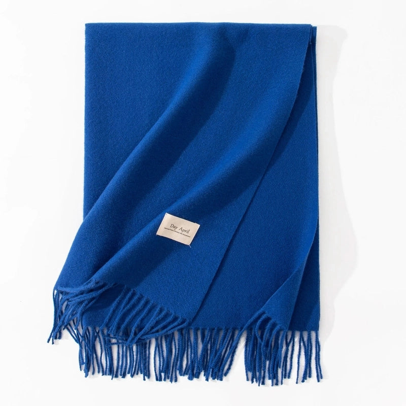 Scarf Winter Warm Windproof Shawl Women’s High-end Korean Style Women’s Cashmere Scarf