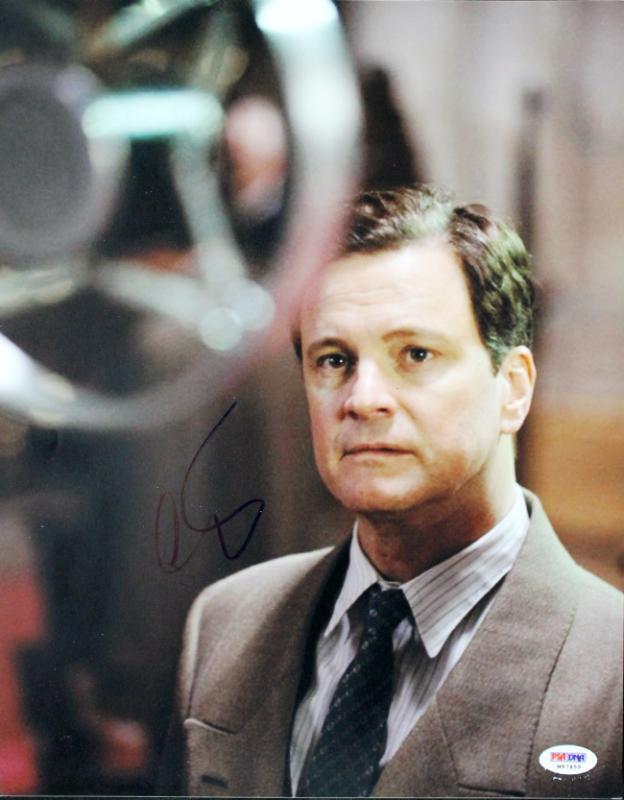 Colin Firth The Kings Speech Signed Authentic 11X14 Photo Poster painting PSA/DNA #M97459