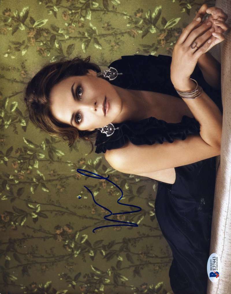 Keri Russell Bas Beckett Coa Hand Signed 8x10 Photo Poster painting Autograph