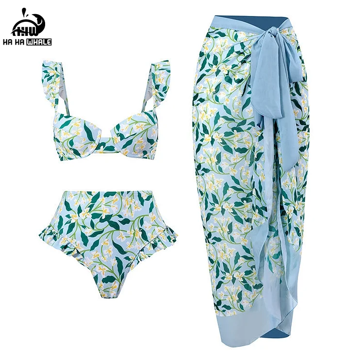 2 Piece ruffle Swimwear