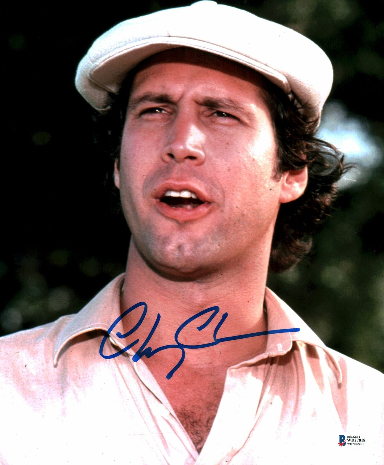 Chevy Chase Caddyshack Authentic Signed 11x14 Vertical Closeup Photo Poster painting BAS Wit 21