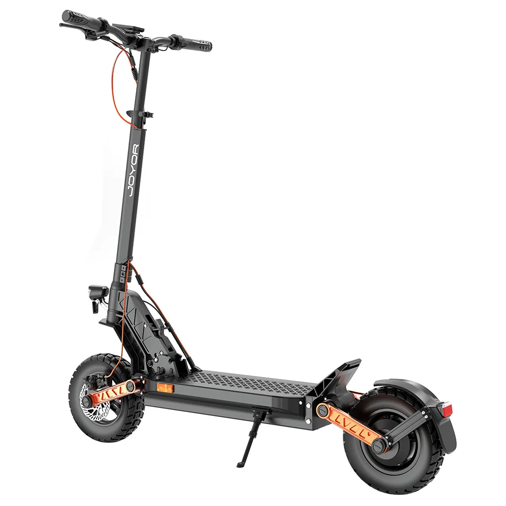 JOYOR S5 Pro 10-inch Electric Scooter with ABE Certification, 48V 26Ah Battery, 500W Motor, 20km/h 70-100km Range Cruise Control Color Display Dual Disc