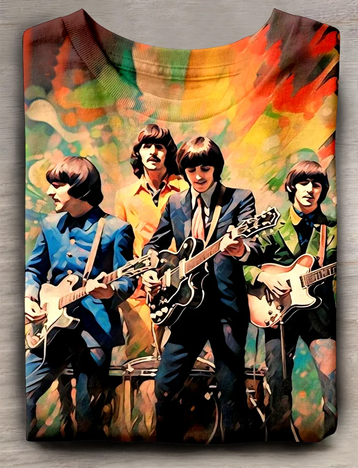 Eagerlys The Beatles T-shirt Eagerlys