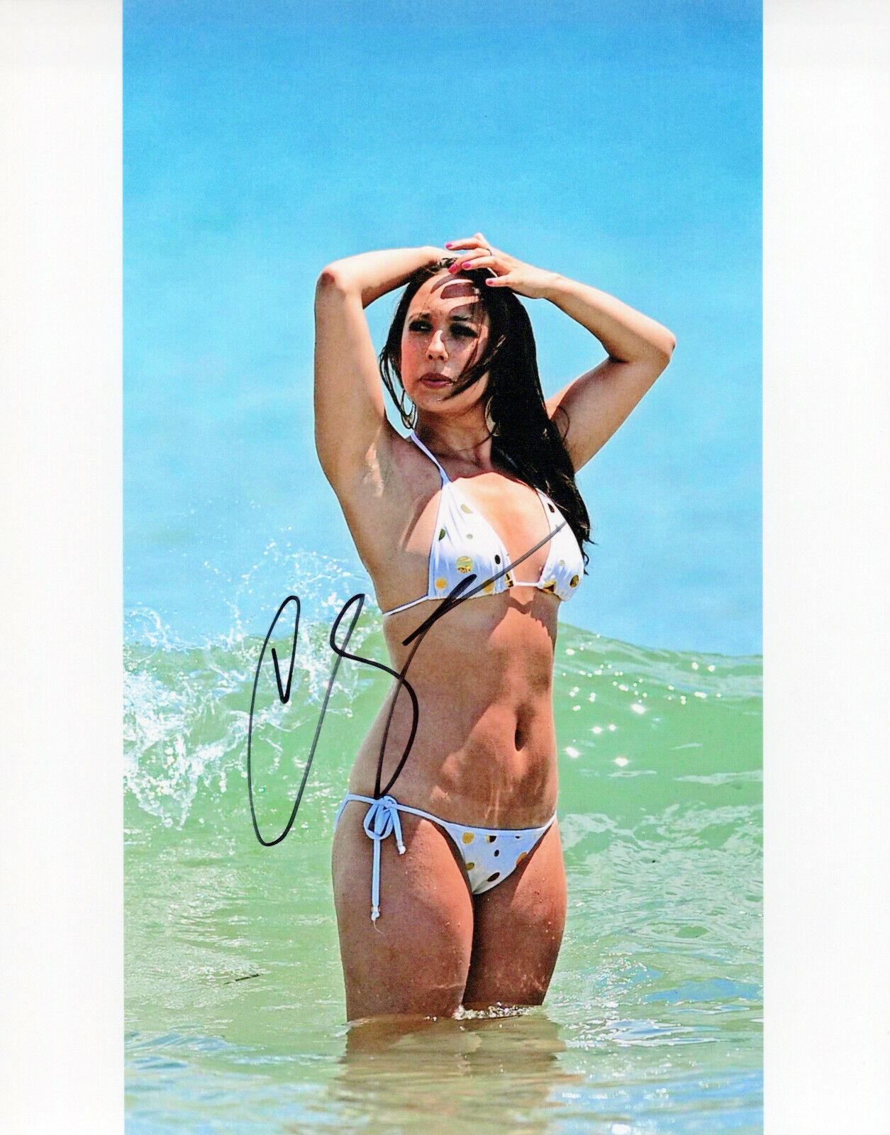 Cheryl Burke glamour shot autographed Photo Poster painting signed 8x10 #9