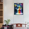 >SALE<5D DIY Full Round Drill Partial AB Diamond Painting Waterfall Art Decor 45x60cm