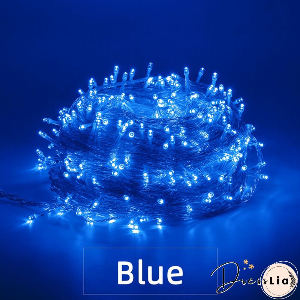 Fairy Lights 10M-100M Led String Garland Christmas Light Waterproof For Tree Home Garden Wedding Party Outdoor Indoor Decor