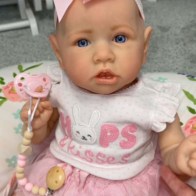 20'' Truly Baby Girl Soft Weighted Reborn Toddler Doll and Lovely Little Baby Named Xenia Rebornartdoll® Rebornartdoll®