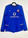 2002-2003 Retro Long Sleeve Manchester United Third Away Football Shirt 1:1 Thai Quality love fball