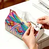 Butterfly Diamond Painting Tissue Box Cover DIY Desk Organizer