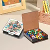 (US Local)Cross DIY Diamond Painting Kit Note Box Memo Paper Storage Box Diamond Art