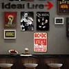 3pcs - Music- Vintage Metal  Signs(8*12Inch)